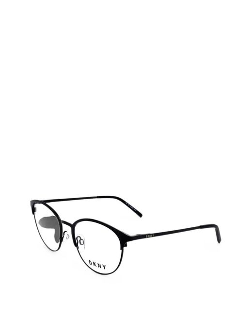 Round-Frame Glasses DKNY en coloris White
