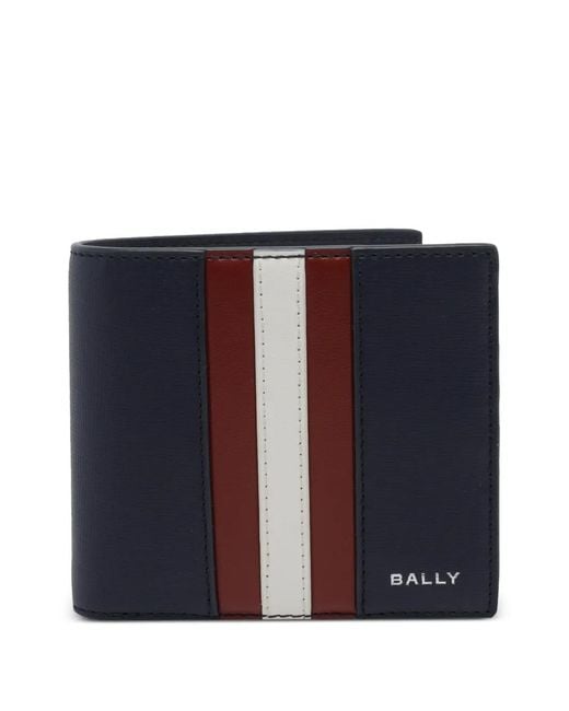 Bally Blue Portefeuille Mythos En Cuir for men