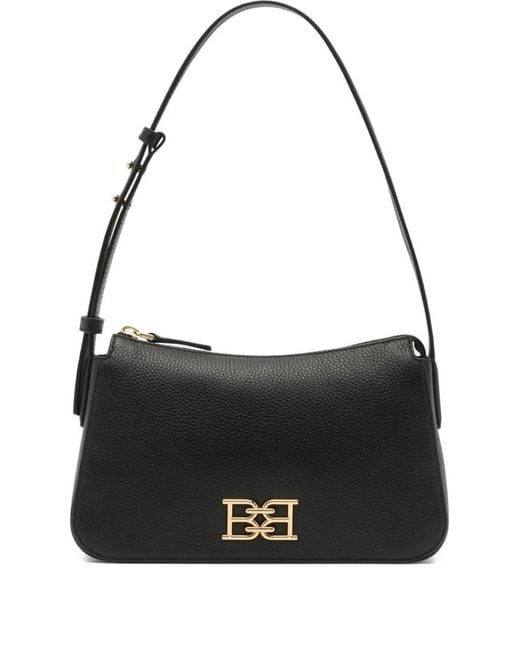 Bally Small Grained B-Chain Shoulder Bag in Black | Lyst