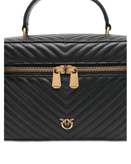 Pinko Gewatteerde Shopper in het Black
