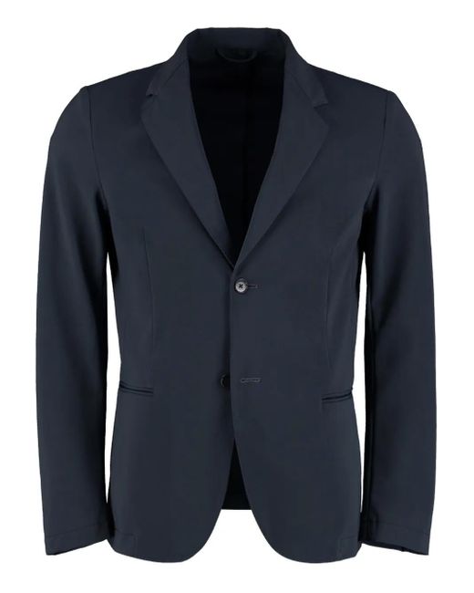 THE (Alphabet) Blue The (Jacket) Single-Breasted Blazer for men
