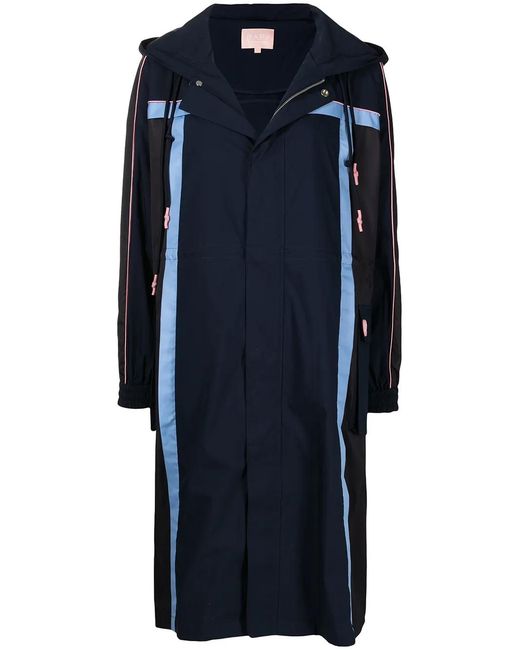 BAPY BY *A BATHING APE® Blue Bapesta Parka Coat