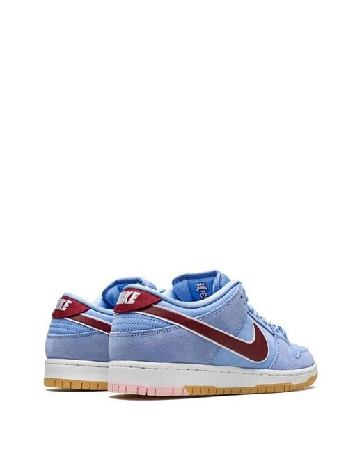 Nike Blue Sb Dunk Low "Phillies" Sneakers