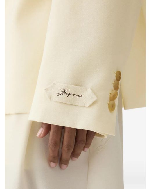 Jacquemus Natural Carrée Button Jacket