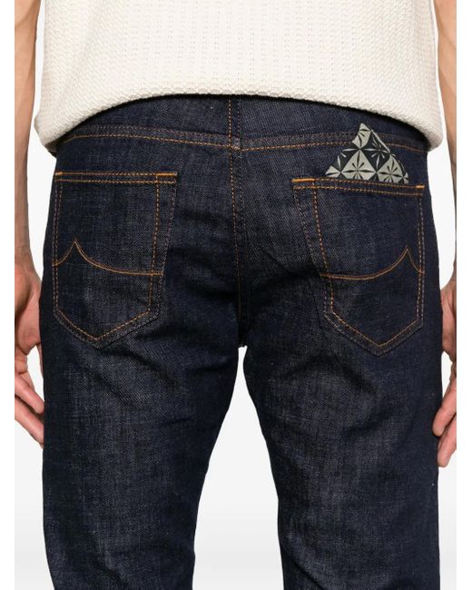Jeans Dritti di Jacob Cohen in Blue da Uomo