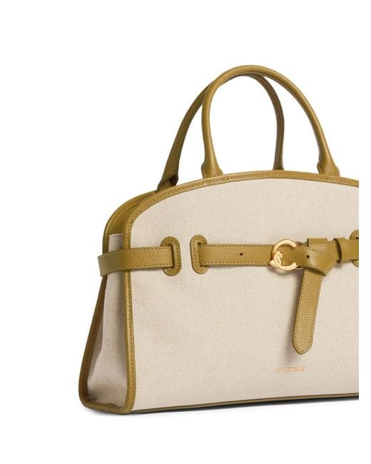 Coccinelle Natural Medium Sabine Buckle-Detail Tote Bag