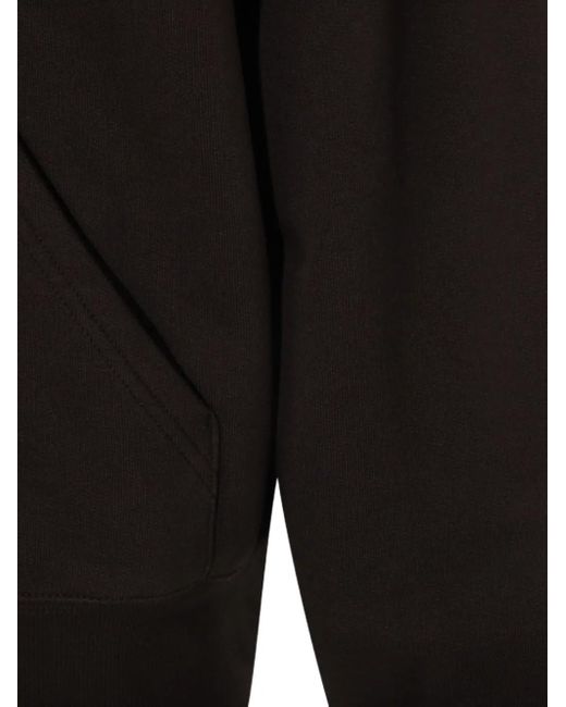 Carhartt Black Logo-Print Zip-Up Hoodie for men