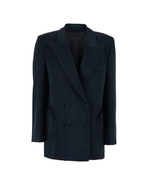 Blazé Milano Black Virgin Wool Blazer