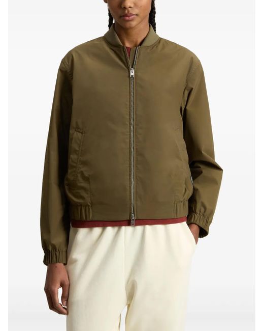 Woolrich Green Summer Bomber Jacket