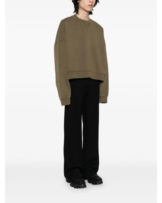 Entire studios Green Box Crew Neck Sweatshirt