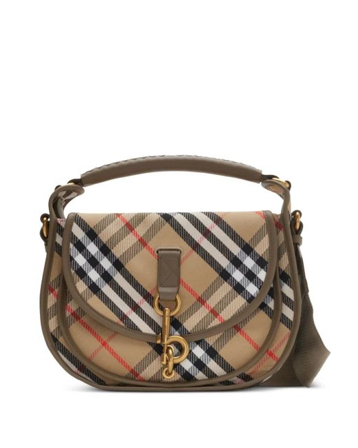Borsa A Tracolla B Clip Piccola di Burberry in Natural