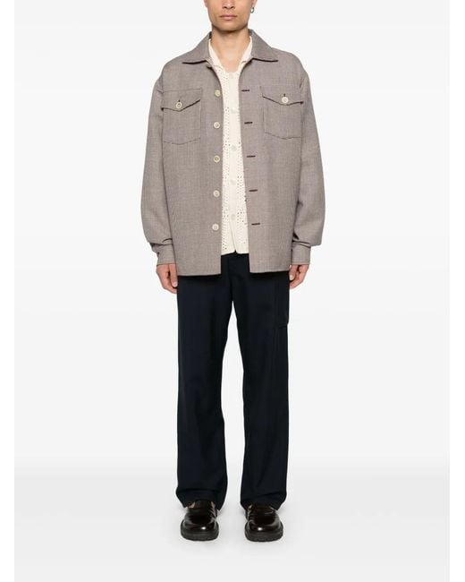 Marni Blue Trousers for men