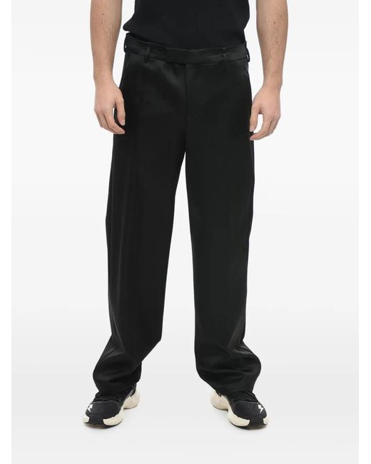 Neil Barrett Black Liam Satin Trousers for men
