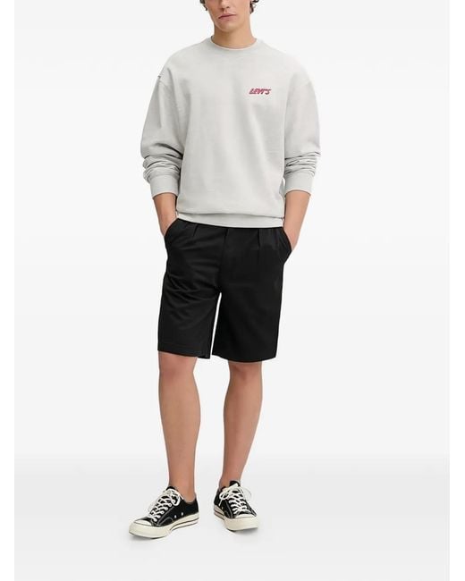Levi's Gray Print Sweatshirt for men