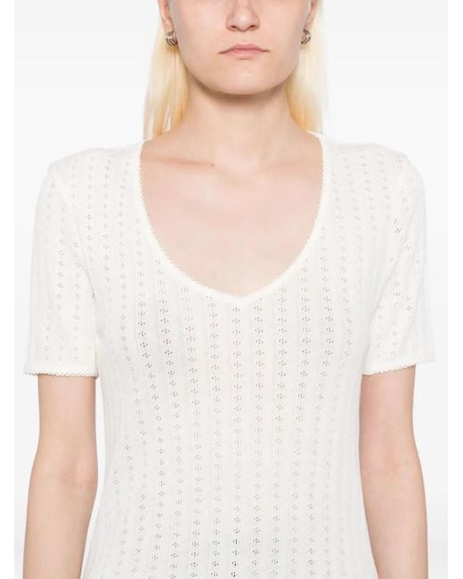 A.P.C. White Livia T-Shirt
