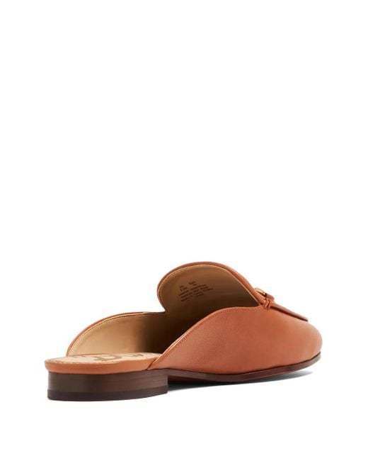 Sam Edelman Brown Mules Linnie Bit