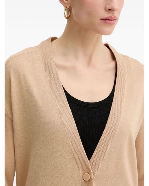 ARMANI EXCHANGE Natural Buttoned Cardigan
