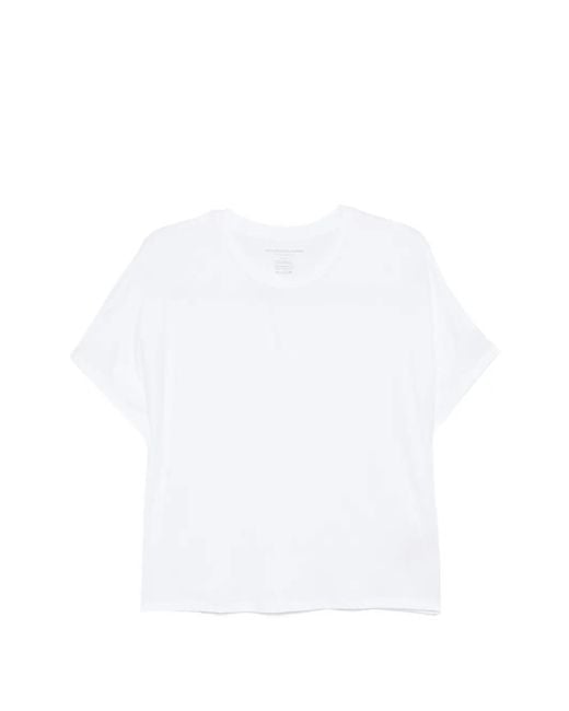 Majestic Filatures White Crew-Neck T-Shirt