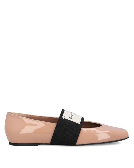 Ballerines Sliced Square En Cuir Givenchy en coloris Multicolor