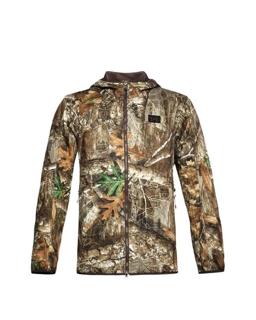 Under Armour Brown Zip-Fastening Jacket for men