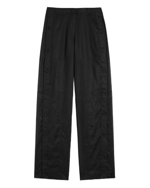 Jil Sander Black Cotton Trousers