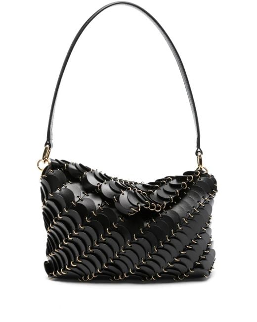 Rabanne Black Paco Shoulder Bag