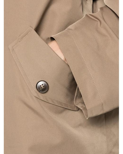 ELEH Natural Flap-Pocket Oversized Coat