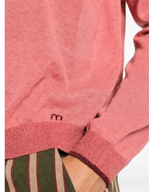 Momoní Pink Rio Raglan-Sleeve Cotton T-Shirt