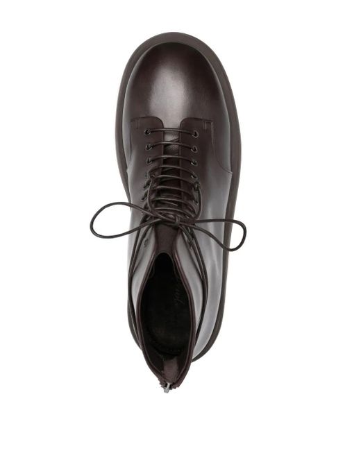 Marsèll Brown Gommello Leather Boots for men