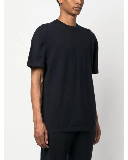 Extreme Cashmere Black Short-Sleeve Knitted Jumper