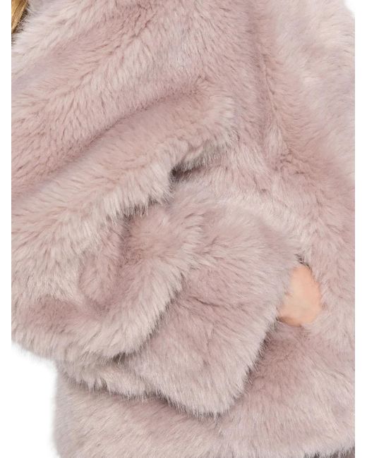Stand Studio Pink Halle Collarless Jacket