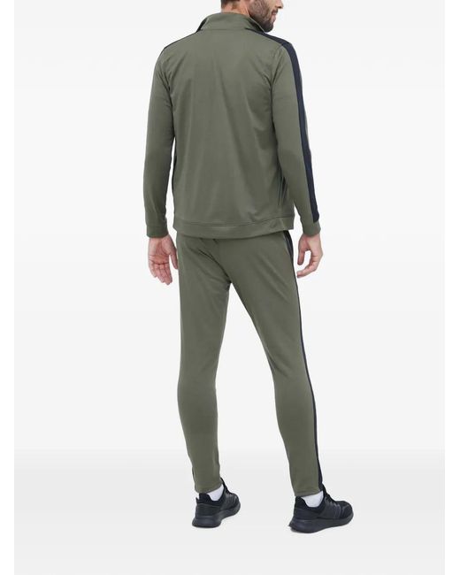 Under Armour Green Logo-Print Zip-Up Tracksuit for men
