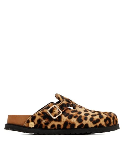 Birkenstock Brown Boston Pony Like Fur Exq 1774