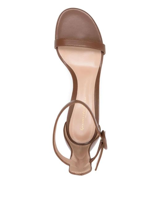 Gianvito Rossi レザーサンダル Natural