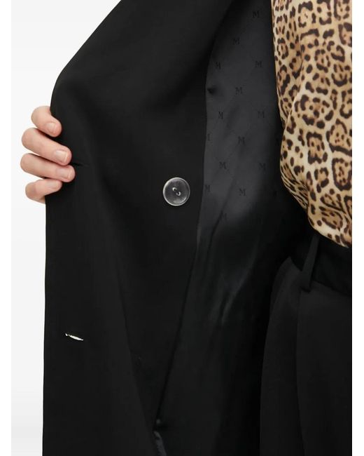 MARCIANO BY GUESS Black Belted Button Coat