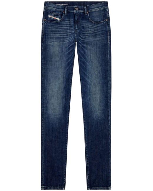 Jeans skiny D-Strukt di DIESEL in Blue da Uomo