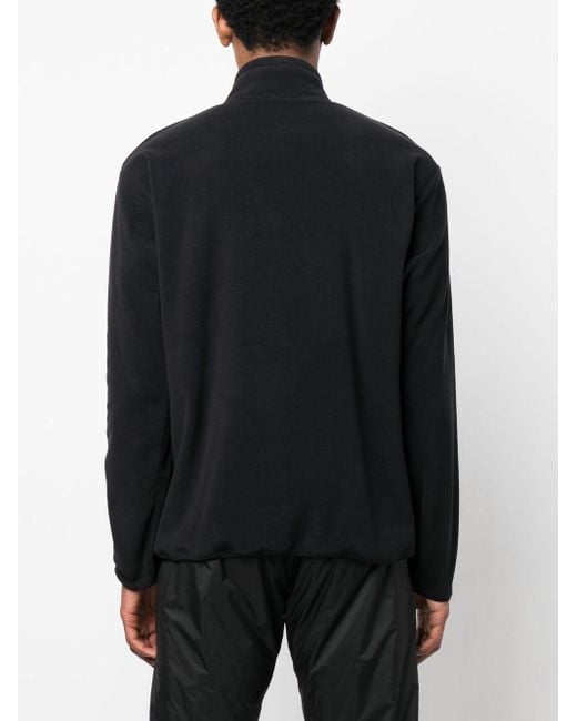 Goldwin Fleece-Sweatshirt mit Stehkragen in Black für Herren