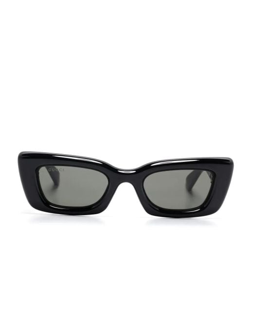 Gucci Black Cat Eye-Frame Sunglasses