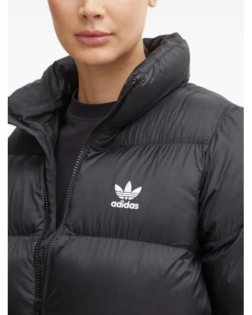 Adidas Black Adicolor Quilted Puffer Jacket