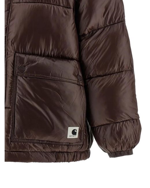 Carhartt Brown Benson Quilted Padded Jacket