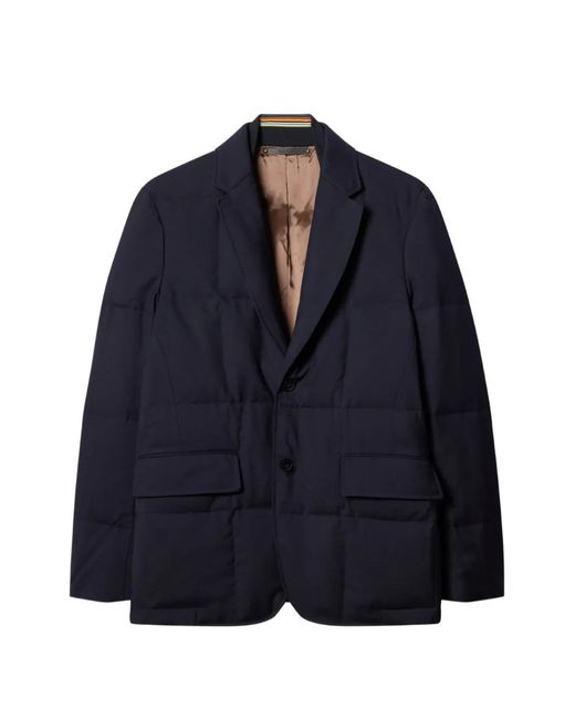 Paul Smith Blue Padded Pocket Jacket for men
