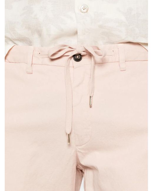Briglia 1949 Pink Malibu Drawstring Shorts for men