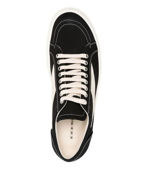 Rick Owens Sneakers mit Kontrasteinsätzen in Black für Herren
