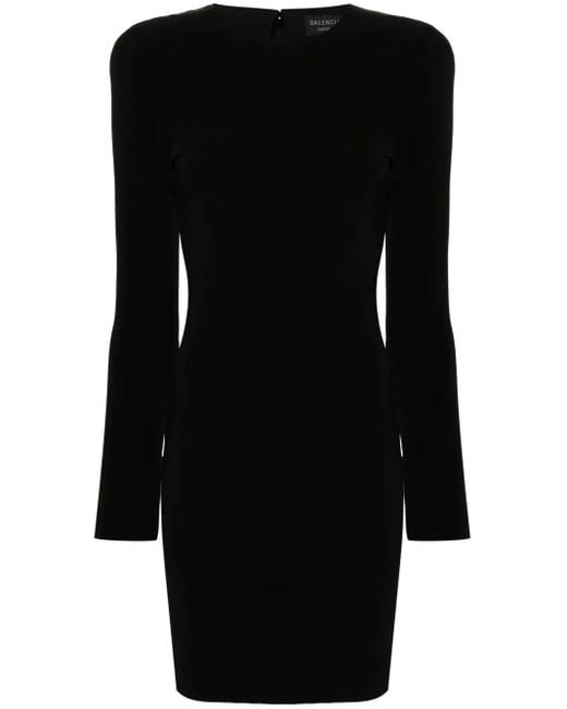 Balenciaga Black Mini Dress