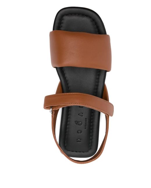 Hogan Brown Leather Flats