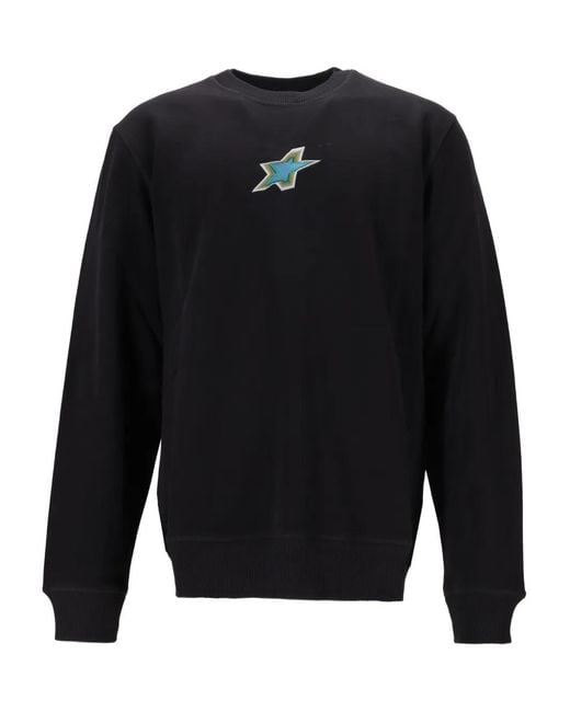 Paul Smith Blue Star-Print Sweatshirt for men