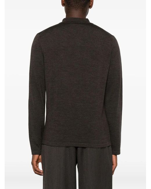 Jonathan Simkhai Wollen Poloshirt in het Black voor heren