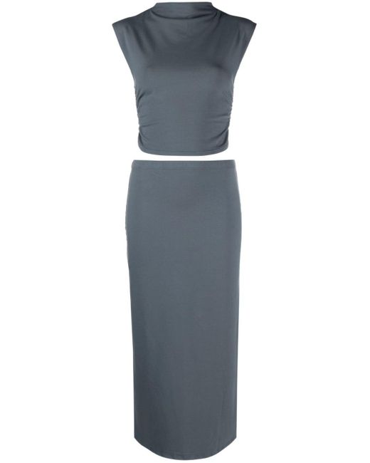 Conjunto de punto Foster de Reformation de color Azul Lyst