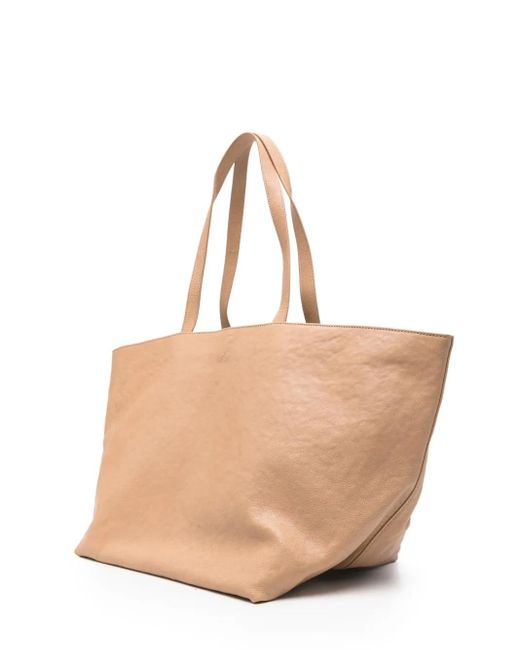 Alexander Wang Brown Logo-Embossed Tote Bag