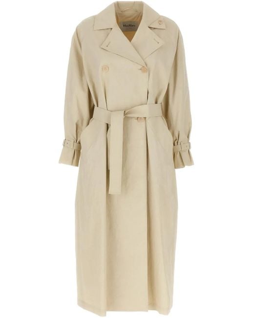 Max Mara Ronco トレンチコート Natural